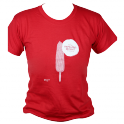 Tshirt enfant garçon rouge visuel mais 2016